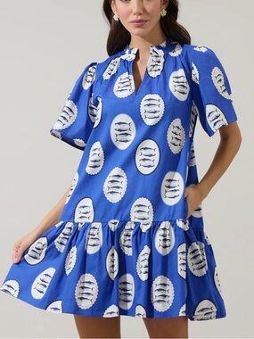 Sugarlips Women’s Sardine Sea Azari Shift Mini Dress